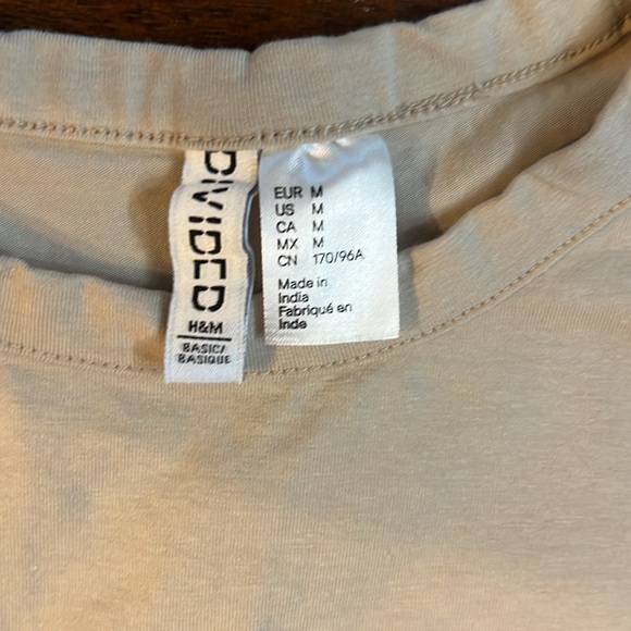 Divided Cream Short Sleeve Tee - Picture 2 of 2